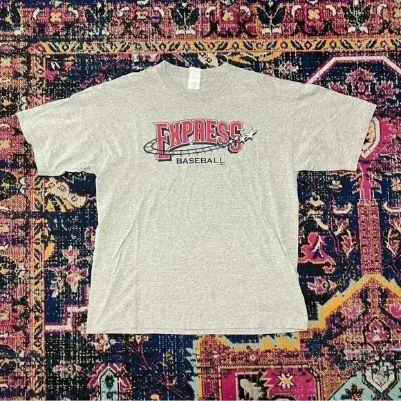 Gildan Other - Round Rock Express Mens XL Gray T-Shirt Crew Neck